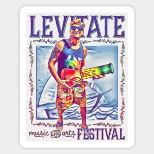 Matt Levitate Sticker